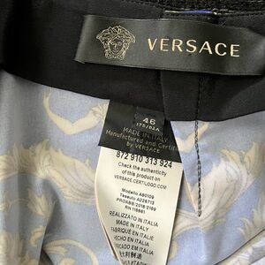 Versace pants like new worn once size 46 in Italy which is a US size 10 women’s